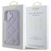 Guess GUHCP16SPSQSQSU iPhone 16 6.1 jasnofioletowy/light purple hardcase Quiled Metal Logo